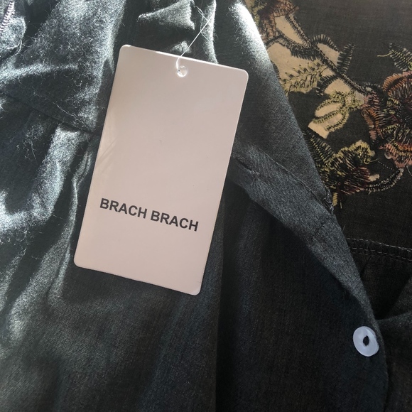 Brach Brach New With Tags Embroidered Blouse - Picture 6 of 7